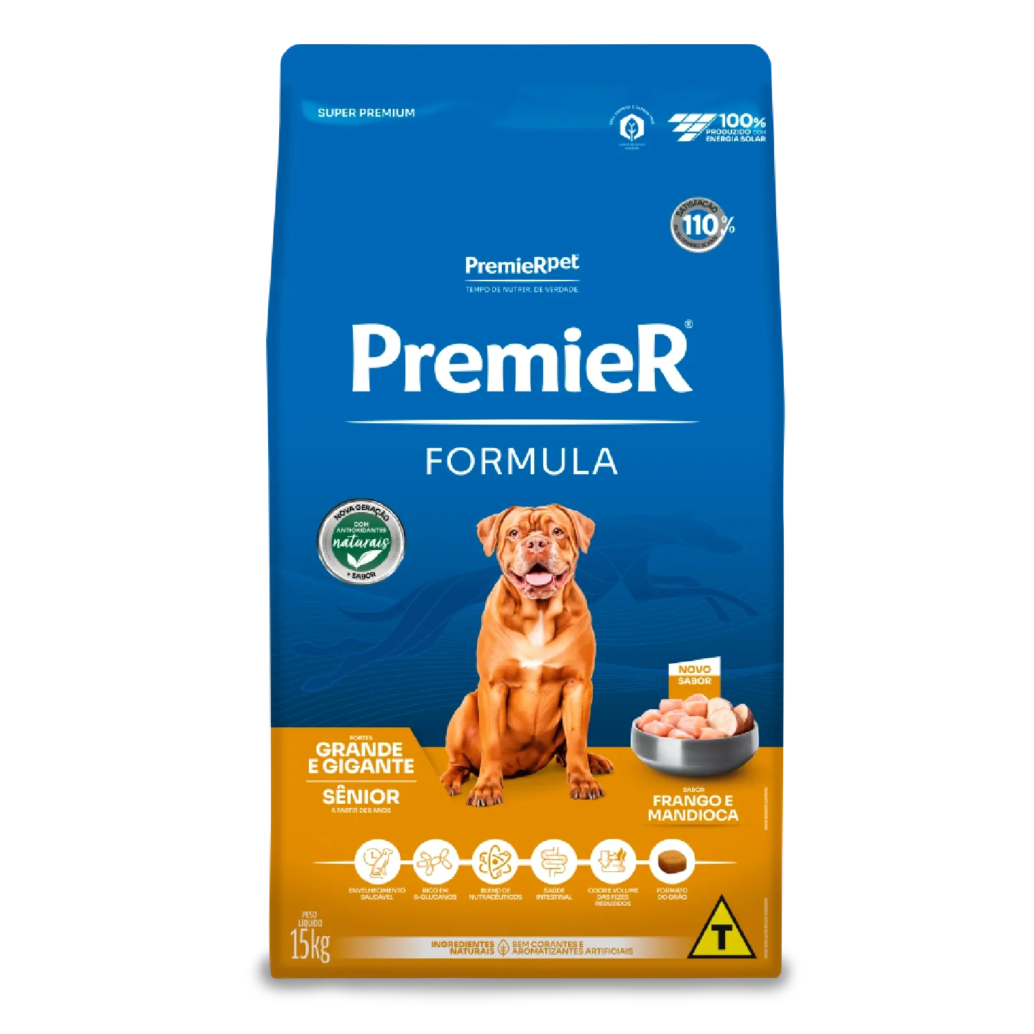 Ração Premier Formula Cães Sênior Raças Grande e Gigante Frango